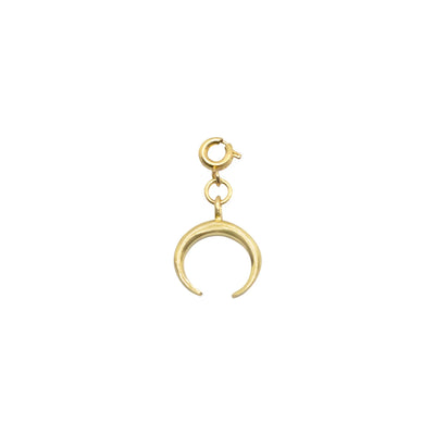 Crescent Moon Gold Charm LaCkore Couture