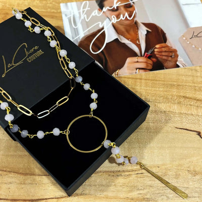 Blushing Beauty Necklace LaCkore Couture