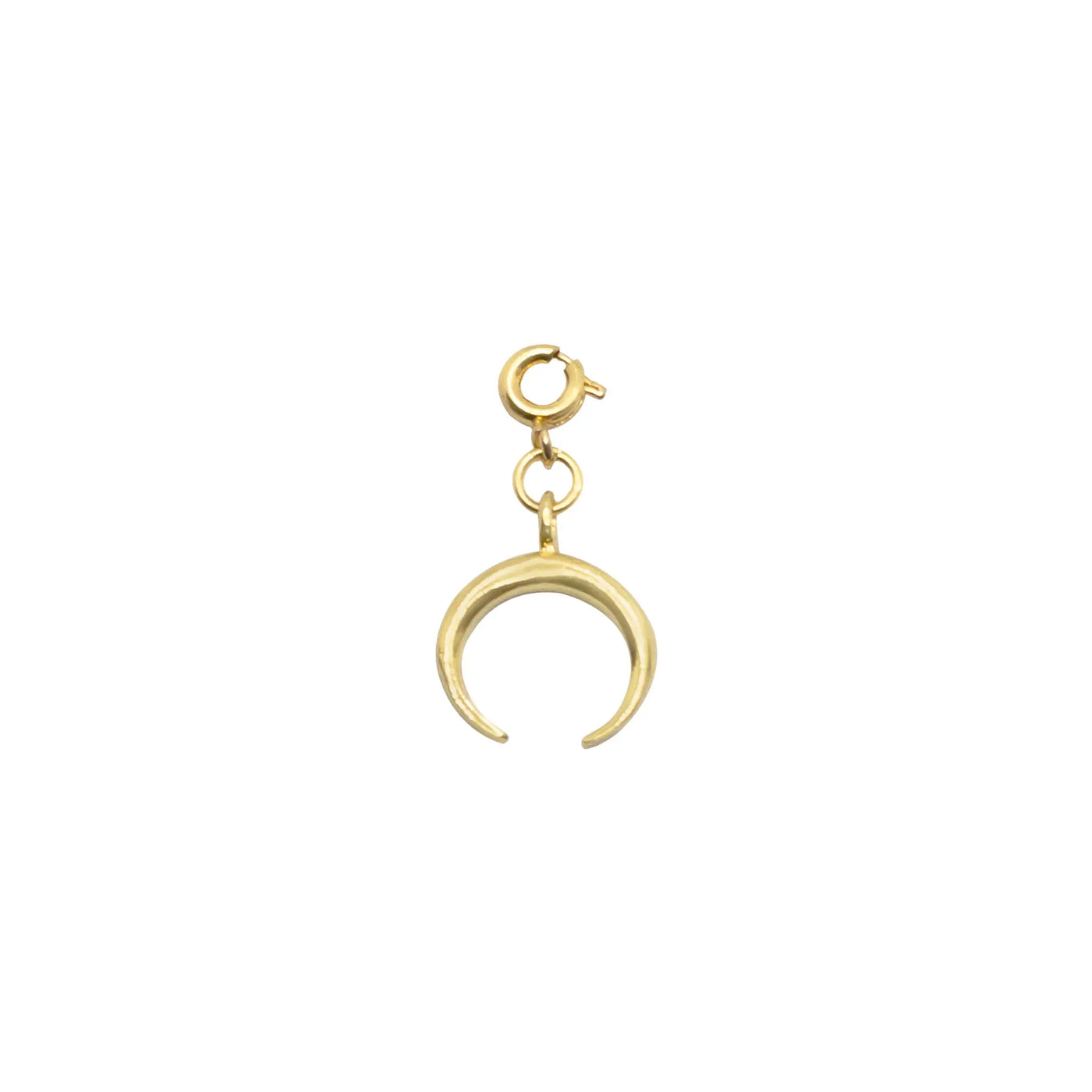 Crescent Moon Gold Charm LaCkore Couture
