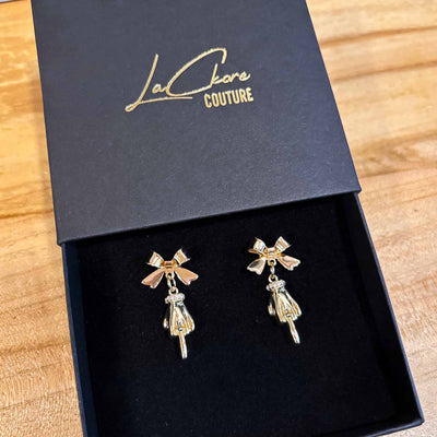 Fucking Fabulous Middle Finger Earrings LaCkore Couture
