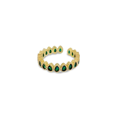 Green Emerald Ring LaCkore Couture