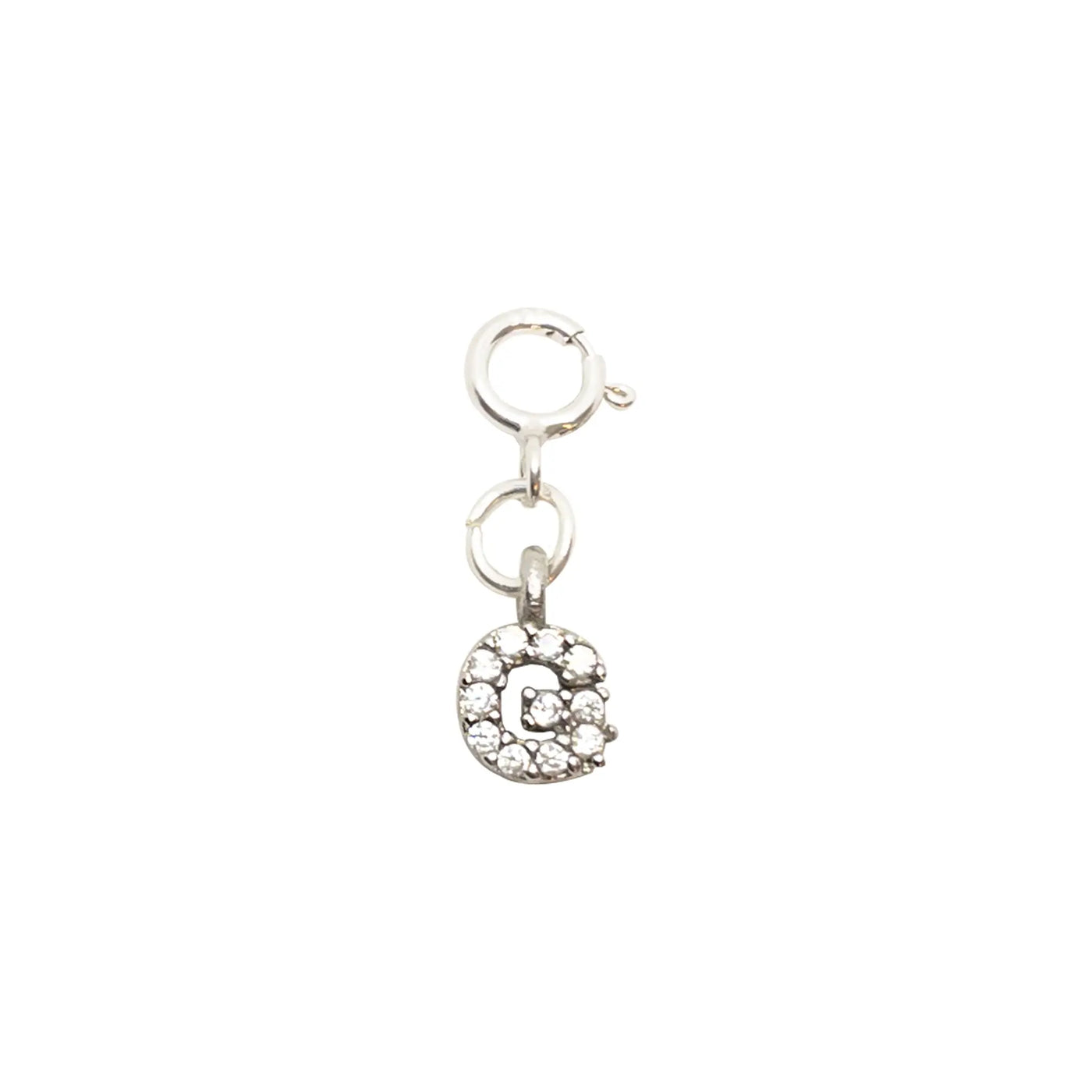 Initial G - Silver Charm LaCkore Couture