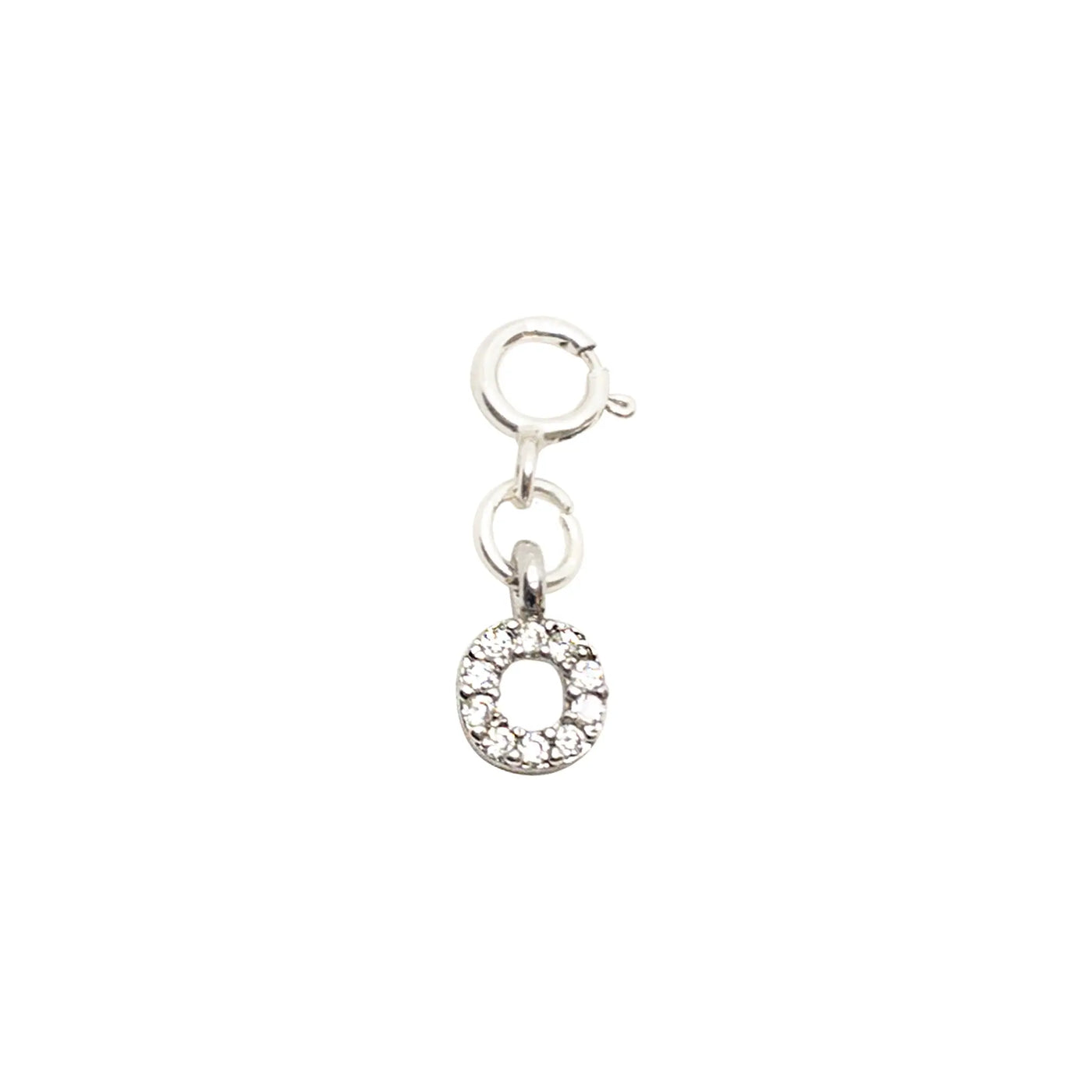 Initial O - Silver Charm LaCkore Couture