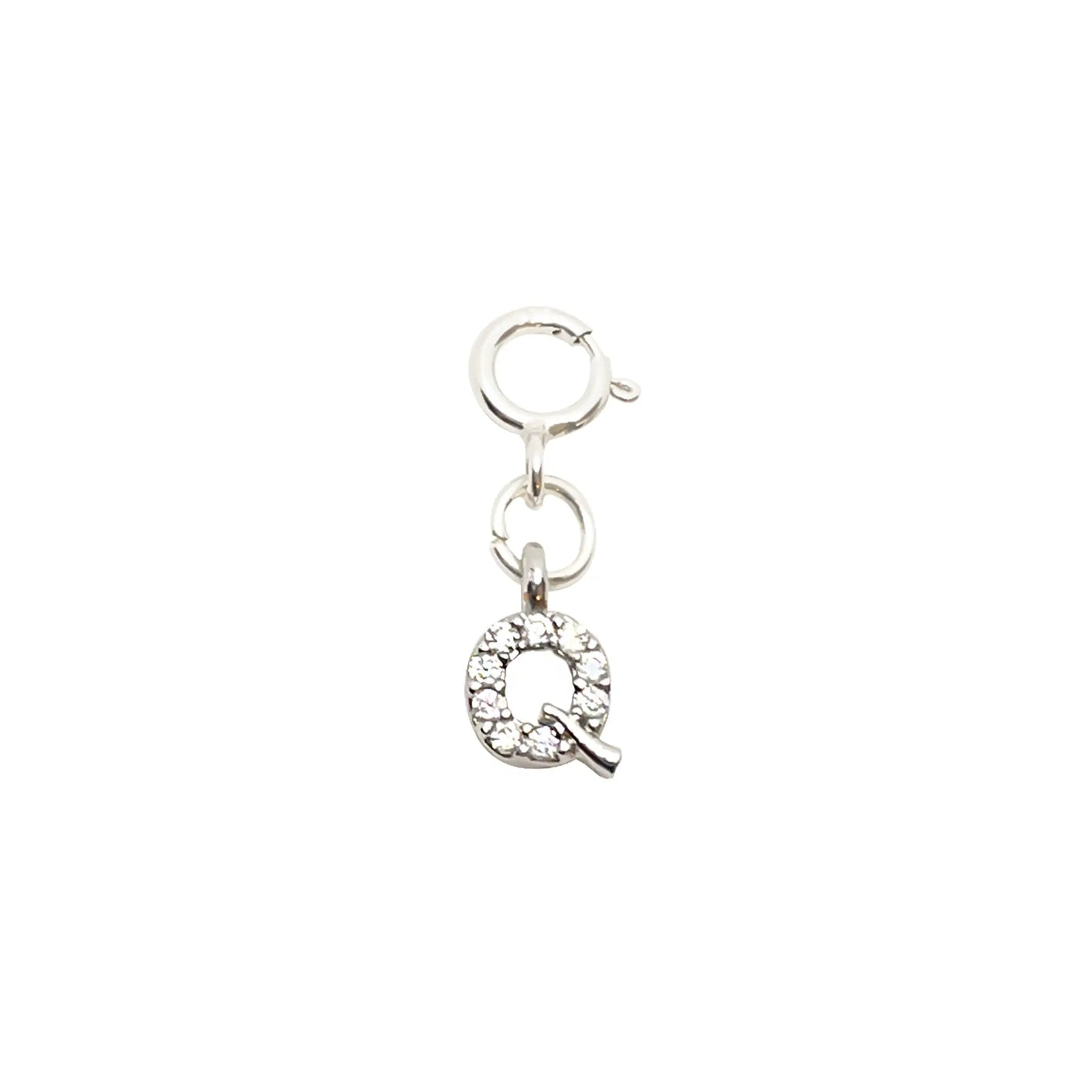 Initial Q - Silver Charm LaCkore Couture