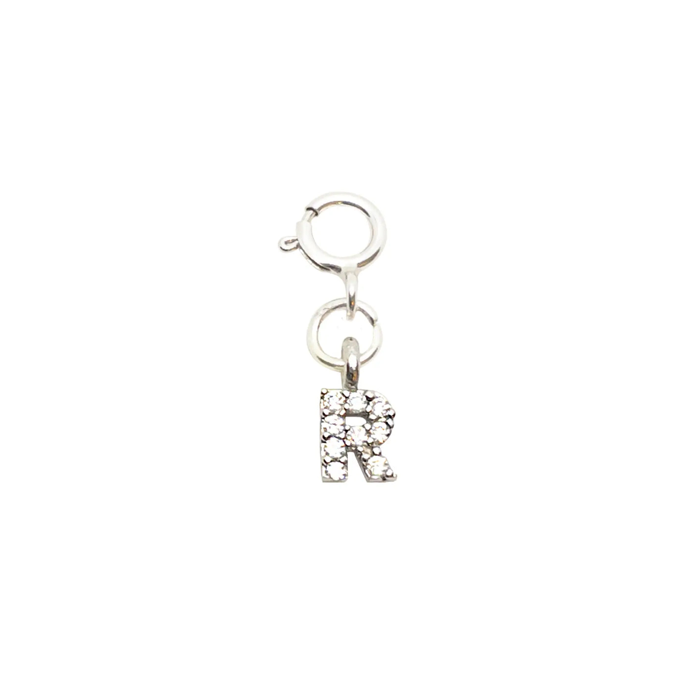 Initial R - Silver Charm LaCkore Couture
