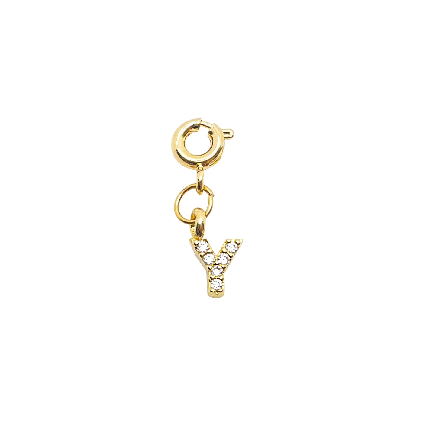 Initial Y - Gold Charm LaCkore Couture