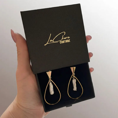 Sexy Pearl Earrings LaCkore Couture