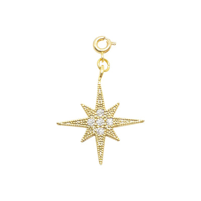 Shining Star Gold Charm LaCkore Couture