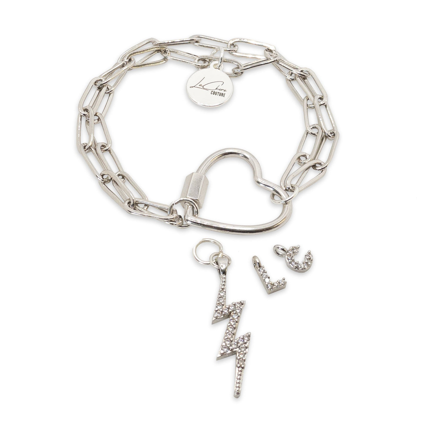 Love Lock Charm Bracelet LaCkore Couture