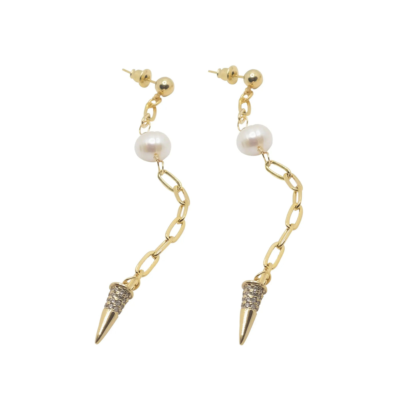 Not Your Mamas Pearl Earrings LaCkore Couture