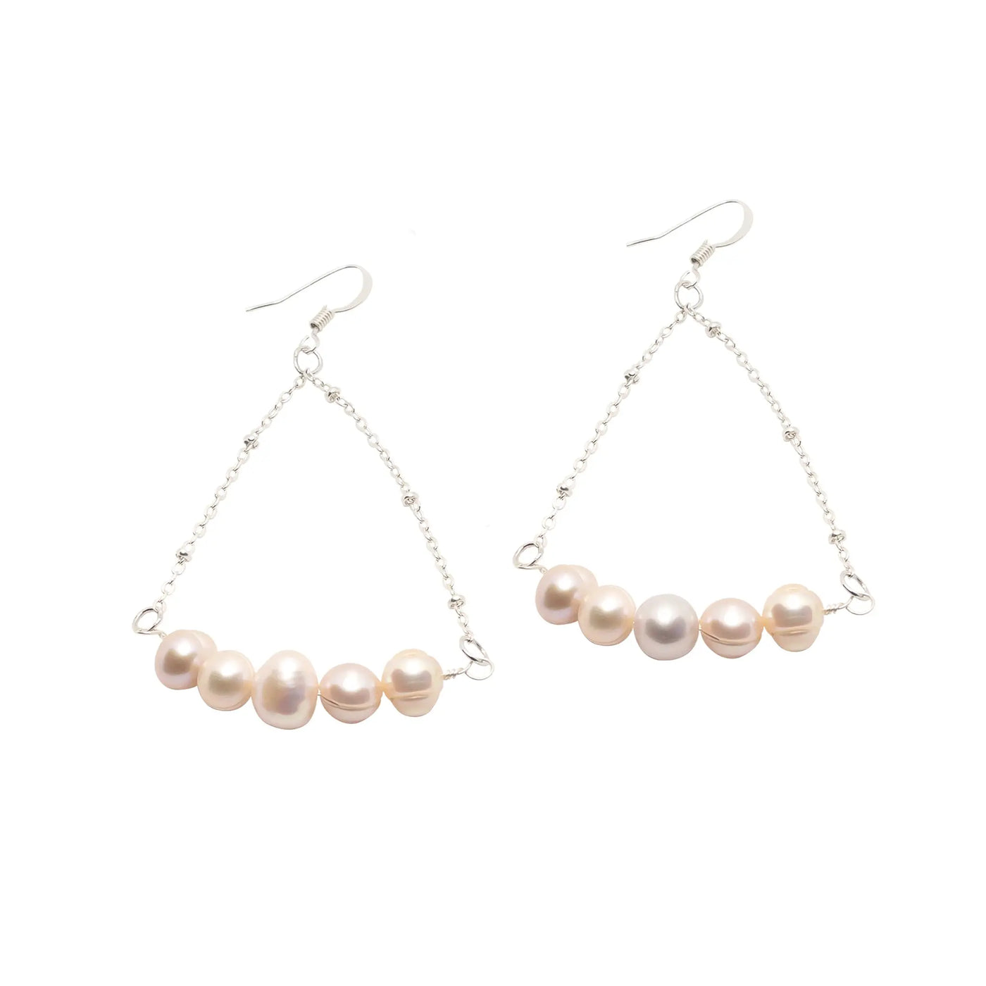 Pink Pearl Earrings LaCkore Couture