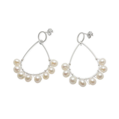 Queen Pearl Earrings LaCkore Couture