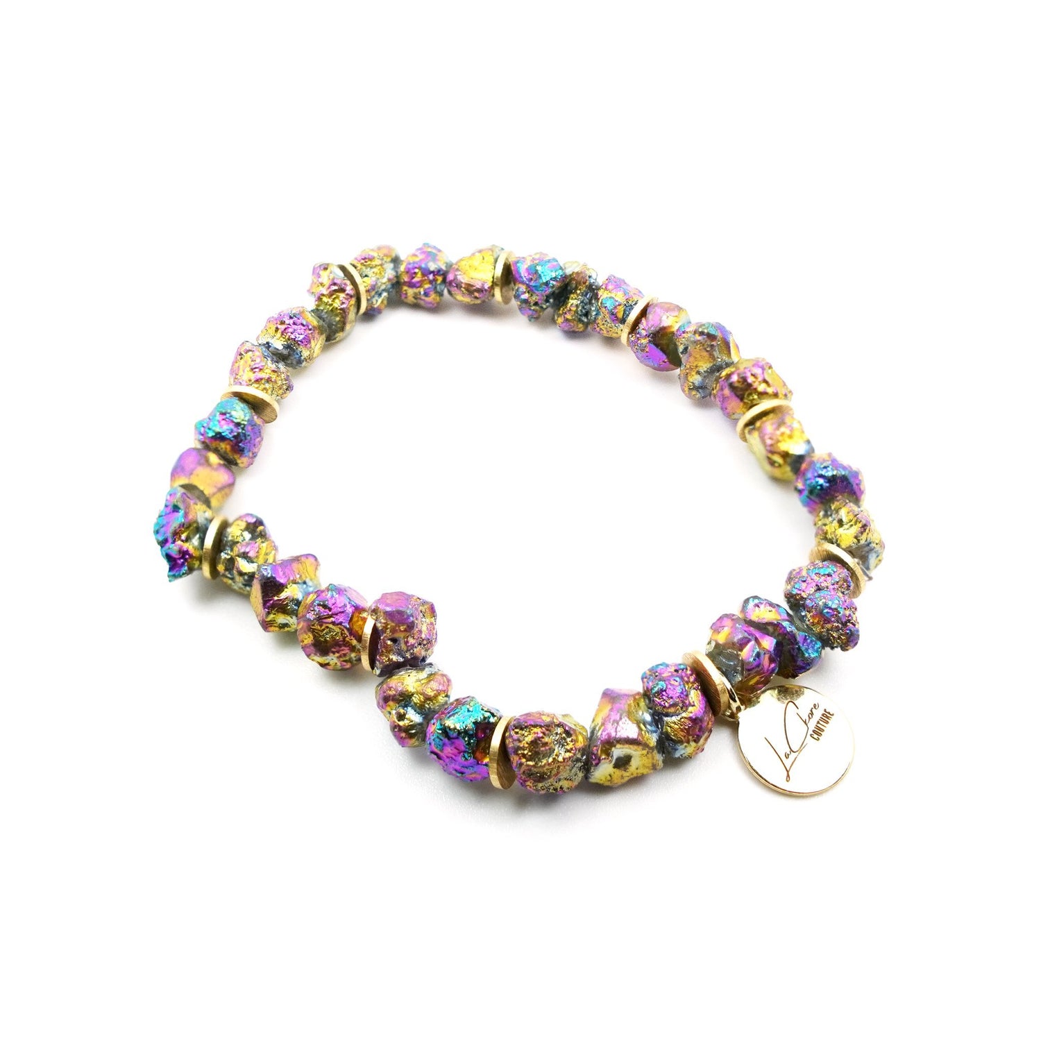 Rainbow Rock Candy Bracelet