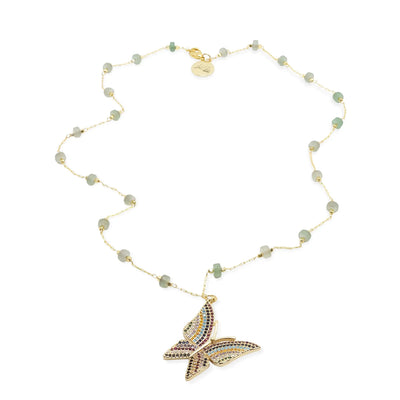 Sparkle Butterfly Necklace LaCkore Couture